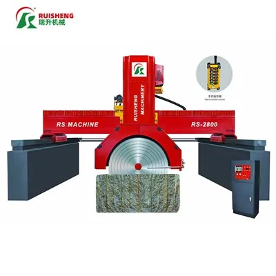 Ko'prik tipidagi bloklarni kesish mashinasi RS-2200 / RS-2500 / RS-2800